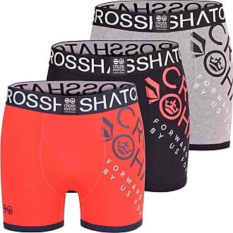 Mens Crosshatch Spectromic Designer Boxer Shorts Pack of 2