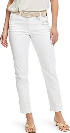 Mode Pantalons Pantalons en lin Betty Barclay Pantalon en lin blanc style d\u00e9contract\u00e9 