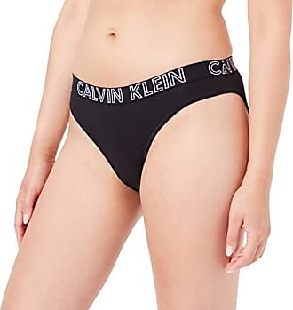 Calvin Klein Synthetik Bikini-Höschen in Schwarz Damen Bekleidung Dessous Höschen und Unterwäsche 