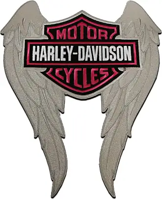 Harley-Davidson 4 in. Woven Freedom Machine B&S Logo Emblem Sew-On Patch
