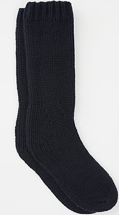 Urania Italy Ladies Boot Crew Socks Wool Blend Waffle Black with Sparkle Grey 