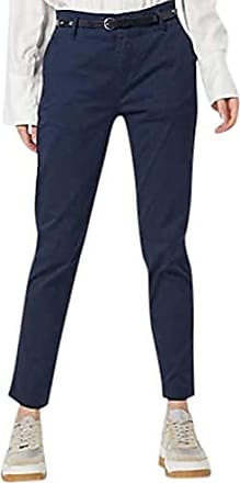 Jeckerson Synthetik Hose in Blau Damen Bekleidung Hosen und Chinos Hose mit gerader Passform 