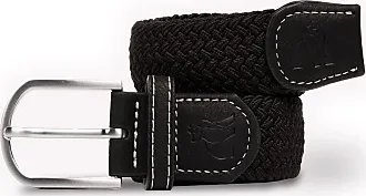 Anderson's STRETCH WOVEN BELT - BLACK
