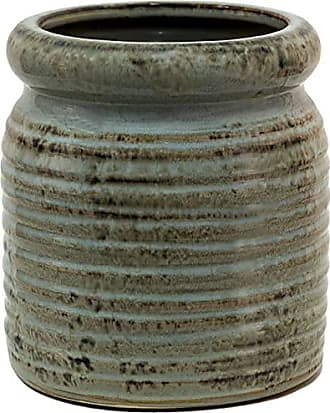 Keramik Blumentopf Pisa rund sand beige Ø 16 cm H 13.5 cm