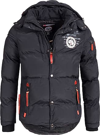  Geographical Norway USA Beautiful Women's Hooded Warm Parka -  Navy, XXL - 5 : Clothing, Shoes & Jewelry
