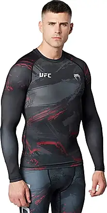 Venum UFC Authentic Fight Week 2.0 Long Sleeve T-Shirt - Medium - Black/Red  