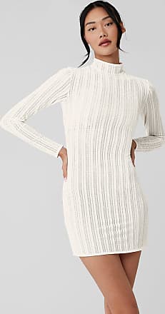 ALO Ribbed Knotty Long Sleeve Medium built-in front knot cotton