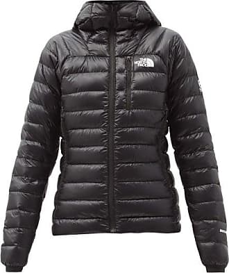 north face women's black quilted jacket