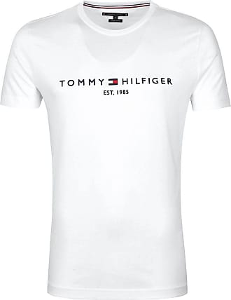 Große X-Large Tommy Hilfiger Herren T-Shirt Signature T-Shirt Original 