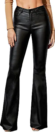 MakeMeChic Leather Pants − Sale: at $14.99+
