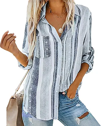 Summer Casual Top for Women V Neck Henley Shirt Plus Size Print  Short-Sleeves Cute Loose Blouse for Leggings, Royal Blue, X-Large :  : Clothing, Shoes & Accessories