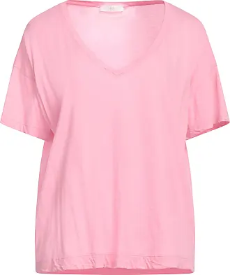 LUCKY BRAND Womens Pink Heather Short Sleeve V Neck T-Shirt Plus Size: XL 