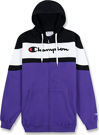 mens purple black hoodie