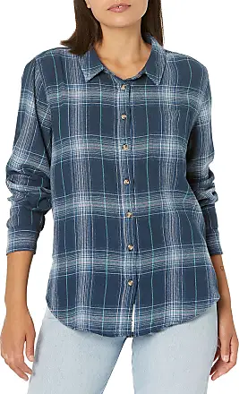 Women's Lucky Brand Checked Blouses - up to −48%