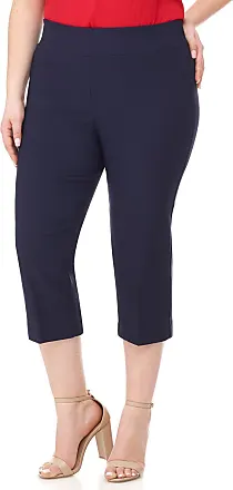Buy Rekucci Women's Smart Stretch Desk to Dinner Straight Leg Pant w/Zipper  Closure (16 Tall, Black) at