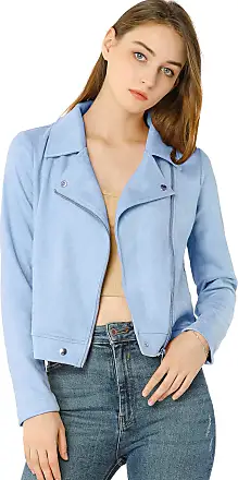 Allegra K Women's Velour Crop Zip Jacket Flare Pants Two Pieces