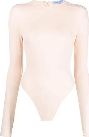 Alosoft Ribbed Shimmer Plie Bodysuit - Light Grey Iridescent
