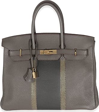 Cityslide leather bag Hermès Grey in Leather - 17082081