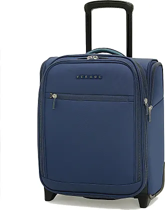 VERAGE 14 in. Grey Spinner Carry On Underseat Luggage with USB Port,  Softside Small Suitcase, Plus GM17016-10DW-14-Grey - The Home Depot