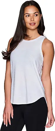 RBX Women's Plus Size Tank Top with Mesh Breathable Workout Tank T
