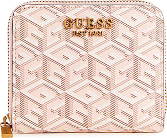  GUESS Laurel Double Zip Organizer Wallet, Pink