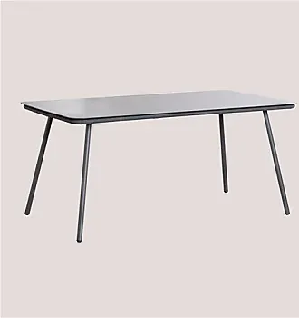 Table pliable de jardin Blanc 79x72x70 cm Plastique vidaXL