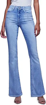 L'AGENCE Miley high-rise straight-leg jeans