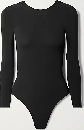 COMMANDO Ballet one-shoulder stretch-jersey thong bodysuit