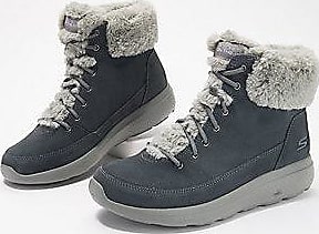 fur lined skechers boots
