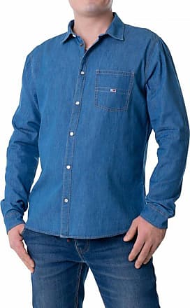 Homme Miinto Homme Vêtements Chemises En jean Denim Shirts Bleu Taille: XL 