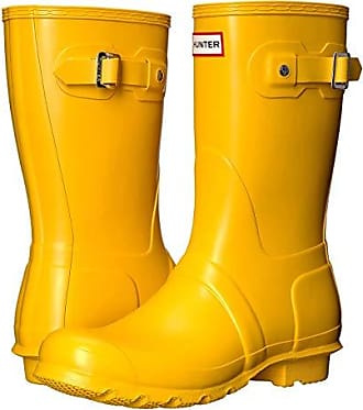 yellow rain boots size 4