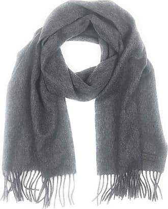 Mens Accessories Scarves and mufflers THE GUESTLIST Cashmere Pugila Scarf in Grey & Light Grey for Men Grey 