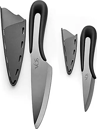 Vos Kitchen Knife Set With Block 13 Pcs