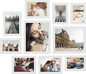 SONGMICS Collage Picture Frames, 4x6 Picture Frames Collage for Wall Decor  Set of 12, Family Muti Photo Frame for Gallery Decor, Hanging Display,  Assembly Required