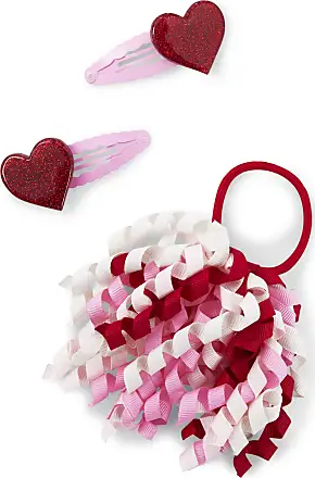 Gymboree,Girls,And Toddler Headbands and Hair Accessories,One Size,Pink  Double Flowers at  Women's Clothing store