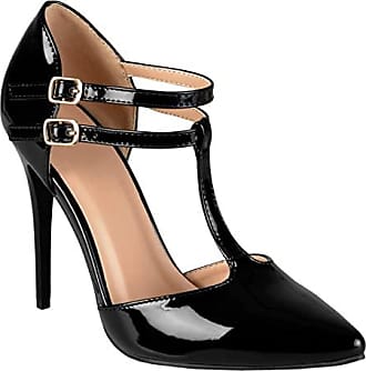 Journee Collection: Black Leather Pumps now up to −28% | Stylight