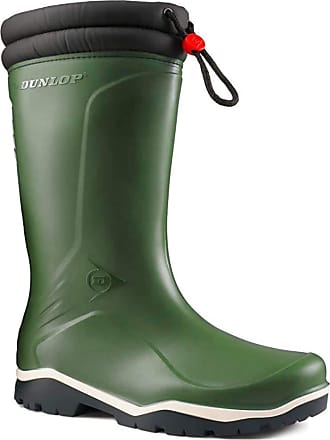 MENS GREEN QUALITY DUNLOP RUBBER WELLINGTONS WELLIES 6-12 UK ONLY £6.95