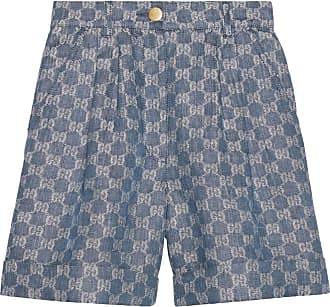 Louis Vuitton Signature Chunky Stripes Bermuda Shorts Blue France. Size XL
