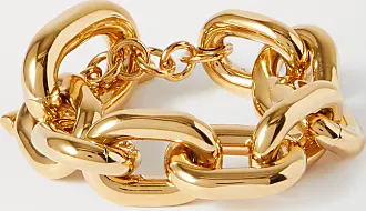 Paco Rabanne Charm Bangle Bracelet Set - Gold