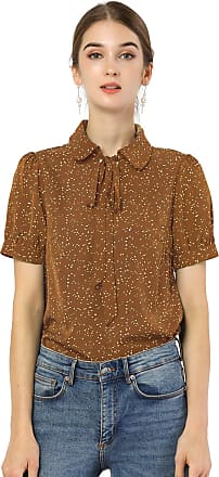Fashion Blouses Shirt-Blouses Bernd Berger Shirt Blouse brown business style 