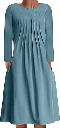 Moda Vestidos Vestidos largos Michael Kors Vestido largo azul look casual 