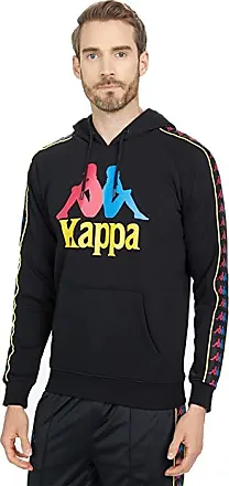Kappa Men's Taino Hooded Sweatshirt, Navy, S : : Fashion