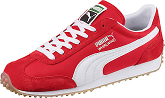 red puma trainers mens