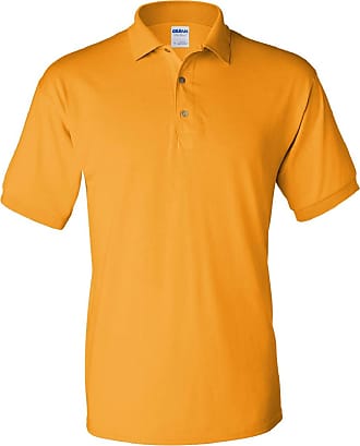 Gildan Gildan Adult DryBlend Jersey Short Sleeve Polo Shirt (2XL) (Gold)