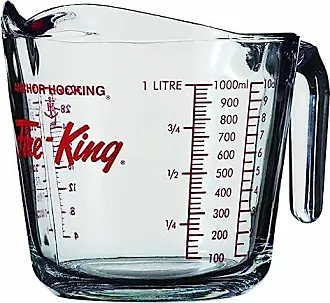 Anchor Hocking 8-ounce Triple Pour Measuring Cup, Clear, Set of 1