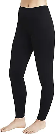 Cuddl Duds ClimateRight Women's Stretch Fleece Base Layer Legging - High  Rise Waist - XS Black at  Women's Clothing store