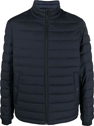 BOSS - Regular-fit jacket in monogram-embossed cotton denim