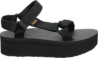 Dames Schoenen voor voor Platte schoenen voor Platte sandalen Teva Flatform Universal Sandalen in het Zwart 