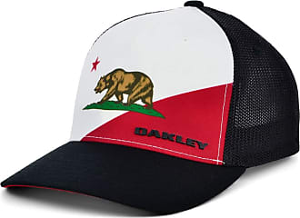 OakleyOakley Indy Stretch-Fitted Black Cap Marque  