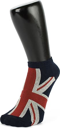 3 PACK Union Jack Trainer Socks Size: 6-11 